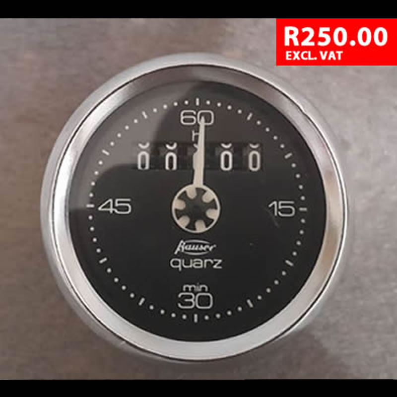 Hour meter with minute hand - Special Price